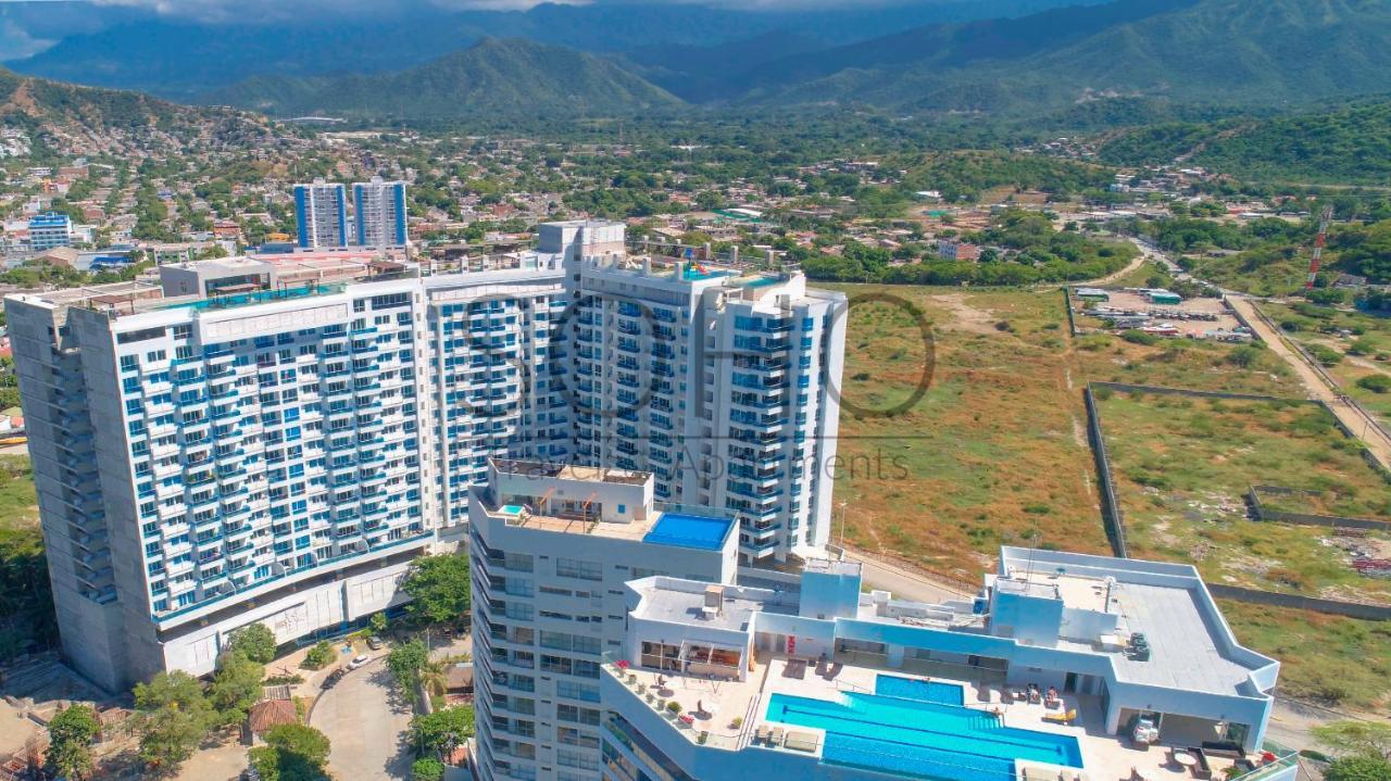 Apartamentos Reserva Del Mar - Frente Al Mar By Soho Санта Марта Екстериор снимка