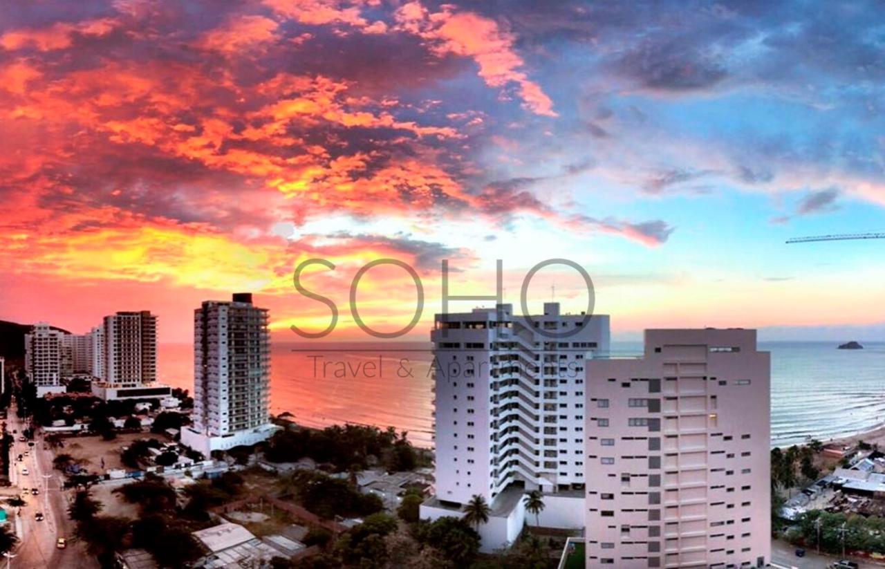 Apartamentos Reserva Del Mar - Frente Al Mar By Soho Санта Марта Екстериор снимка