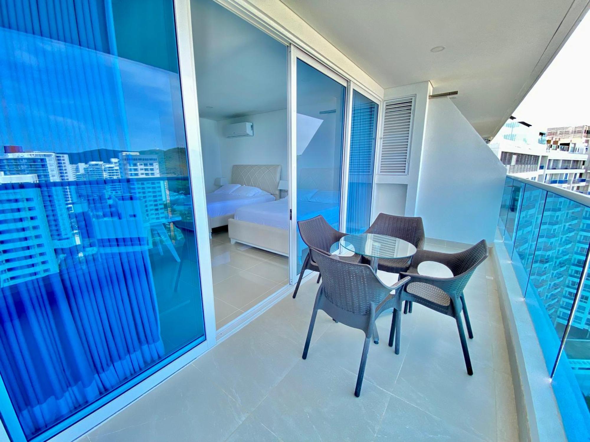 Apartamentos Reserva Del Mar - Frente Al Mar By Soho Санта Марта Стая снимка